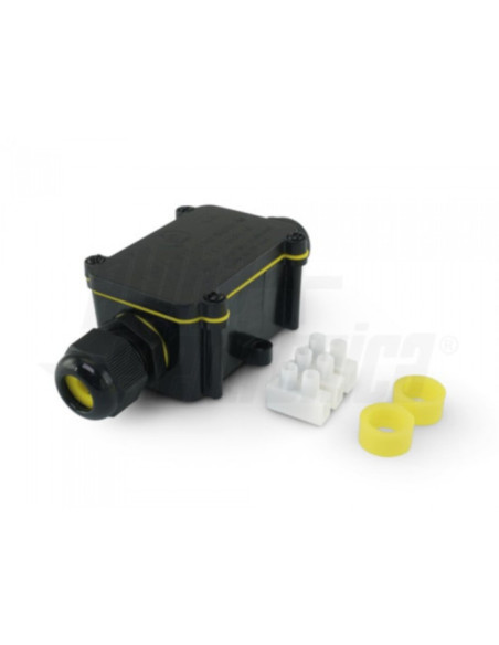 Scatola giunzione 2 vie con morsetto max 24A 450V IP68