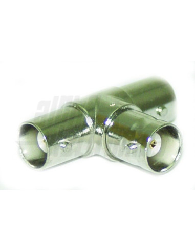 Adattatore da presa BNC a 2 prese BNC