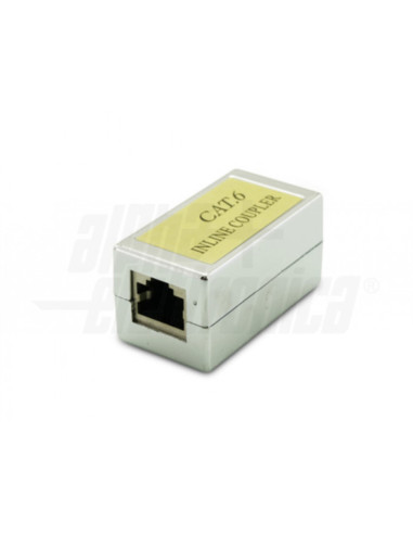 Accoppiatore RJ45 cat.6 presa/presa sch