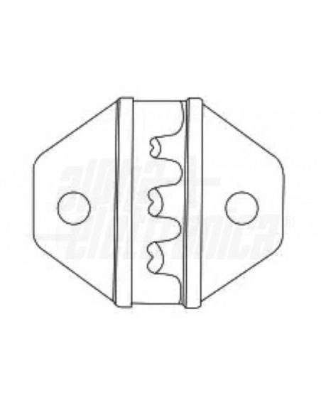 Pinza per conn fotovolt mc4  2,5/4/6mm²