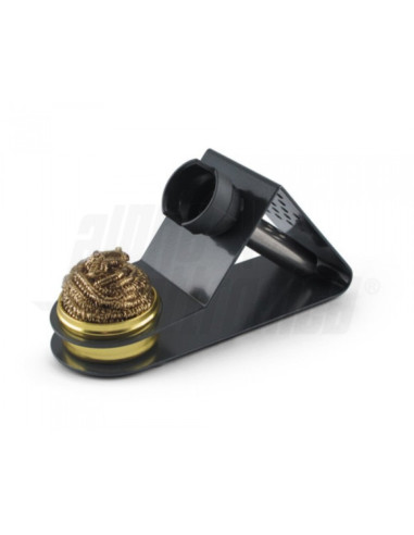 Base per saldatore con paglietta