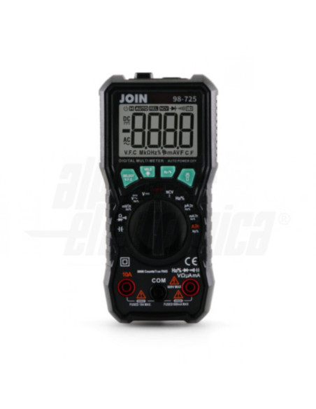 Multimetro digitale tascabile True RMS 600VAC/DC 10A