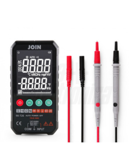 Multimetro digitale tascabile - True RMS 1000VDC 750VAC