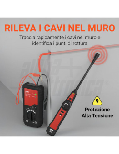 Localizzatore di cavi e tubi metallici interrati