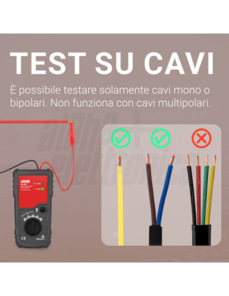 Localizzatore di cavi e tubi metallici interrati