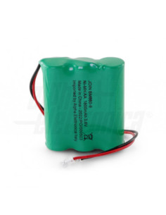 Pacco batterie NiMH 3x AA 3,6V 1300mA con cavetto
