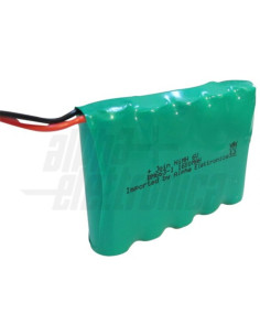 Pacco batterie 5x AA NiMH 6V 1500mAh c/f 47x72,5x14,5