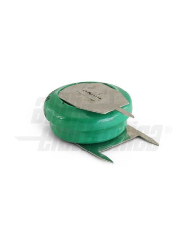 Batteria bottone NiMH 1,2V 80mA cont. pcb