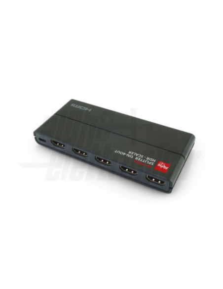 Distributore HDMI 1 in - 4 out 4K@60Hz compatibile HDR - con scaler