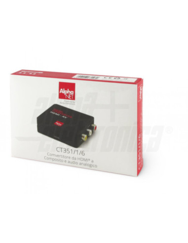 Convertitore da HDMI a composito +audio analogico