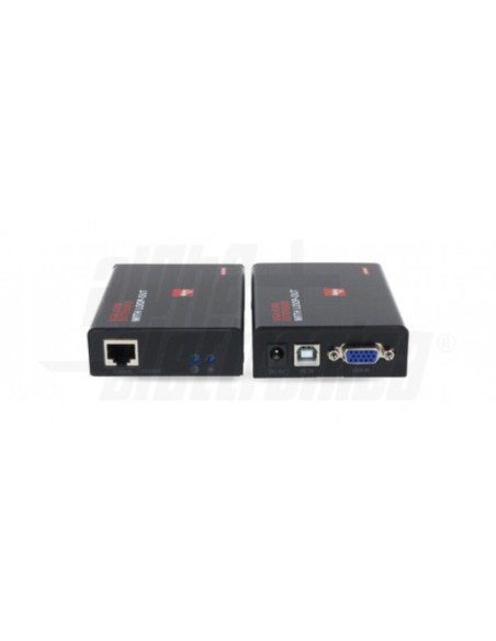 Extender VGA-USB 1920X1200 KVM 300m loop-out cat 5e/6