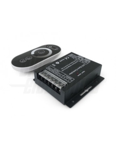 Dimmer monocolore 10A 3ch 12/24v con telecomando