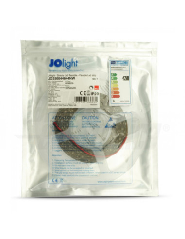 Striscia LED 64l/m 24VDC 4,8w/m 4000k 5m 2835...