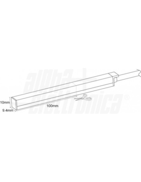 Striscia LED 240l 2216 24VDC 14,4W 6000K rolla 10m