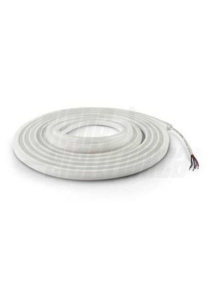 Striscia LED neon flex 120led/m 24vdc 14,4w/m RGB 10m