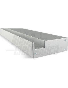 Supporto alluminio 40cm + 2 terminazioni