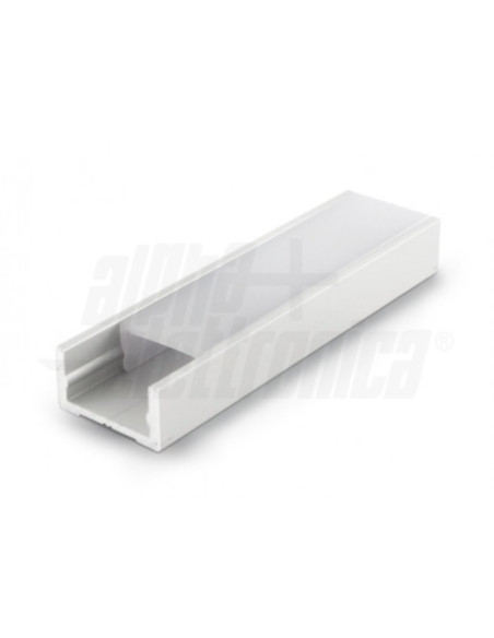 Profilo alluminio con cover opaca 2m JO380/084-12P