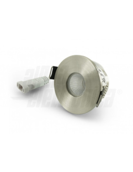 Faretto LED incasso 5W 12,5V sat 4000k 38° IP44 425lm