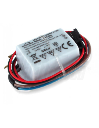 Faretto LED incasso 5W 12,5V 3000k IP44 38°...