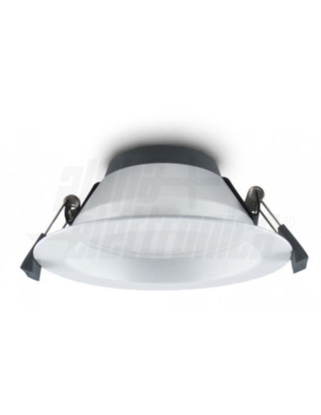 Faretto LED incasso 14W 85 lM/M tri-whit 20VDC cct reg 1190lm IP20 90°