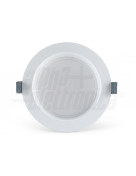 Faretto LED incasso 14W 85 lM/M tri-whit 20VDC cct reg 1190lm IP20 90°