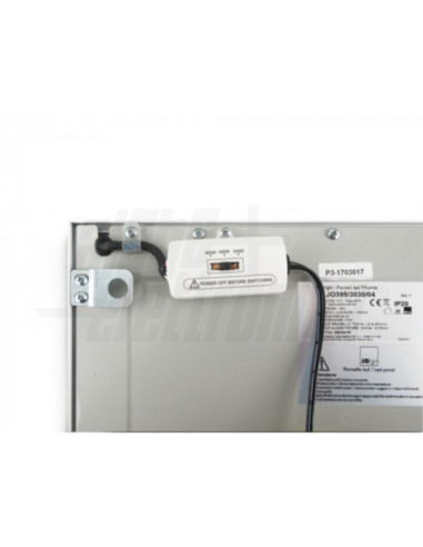 Pannello LED 15W 100lm/w 30x30 tri-white bianco...