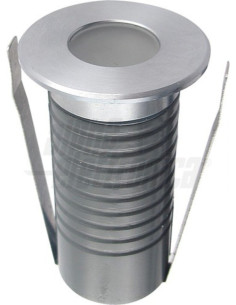 Faretto LED pavimento 24V 2W 6000k IP67