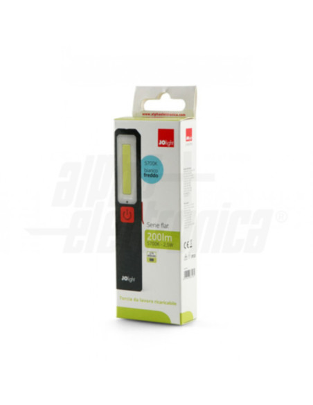 Torcia LED tascab 2,5W USB con magnete