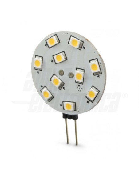 Lampada 10LED G4 10-30VDC 2,2W 175lm 4500K