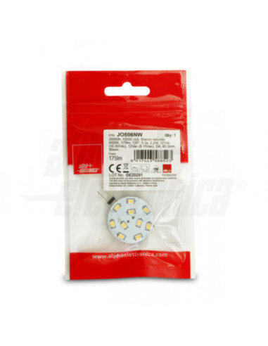 Lampada 10LED G4 10-30VDC 2,2W 175lm 4500K