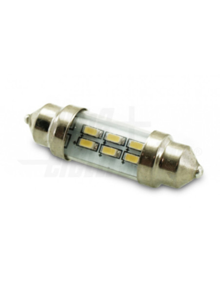 Lampada LED tubo 10-30VDC 37mm 6000 feston