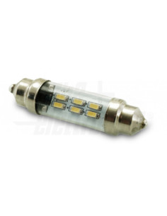 Lampada LED tubo 10-30VDC 42mm 6000 feston