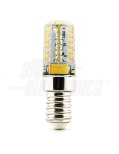 Lampada LED E14 3W 12vAC/DC 2800k 220lm ⌀17x17x52mm