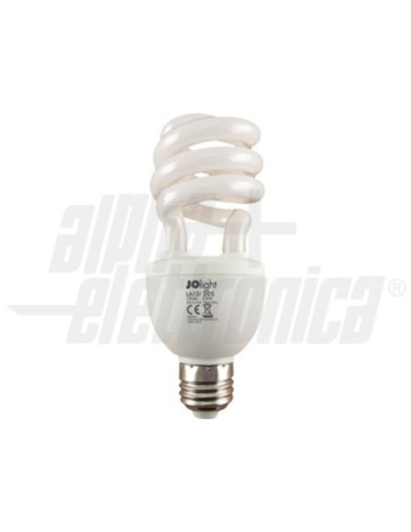 Lampada cfl 12V 20W E27 2700k spirale