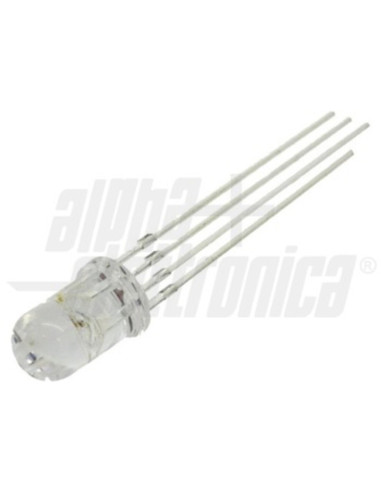 Led RGB 5mm 4pin trasparente