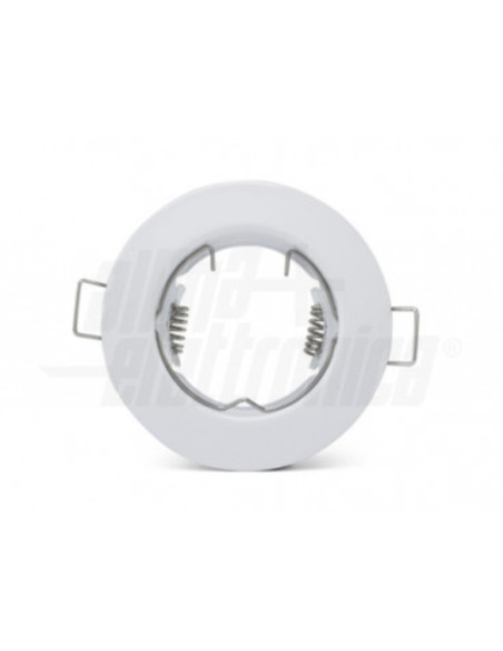 Supporto lampada LED con graffa ⌀81mm rot bi attacco non incluso