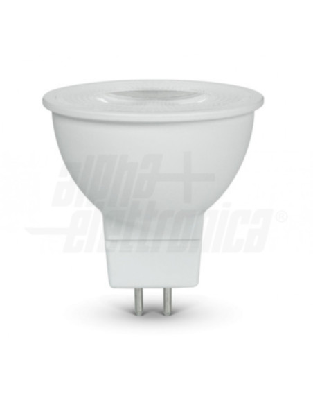 Lampada LED GU5.3 6,5W 12vAC/DC 2700k 450lm 45°
