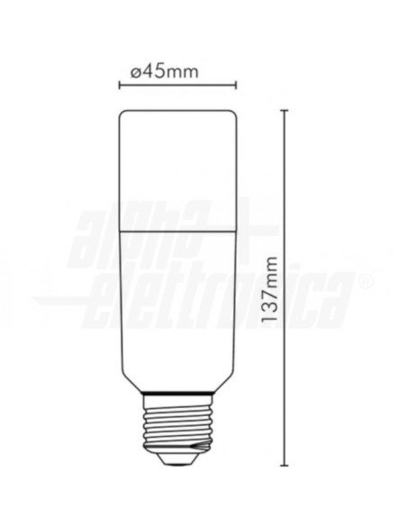 Lampada LED E27 t45 13,5W 230V 4000K
