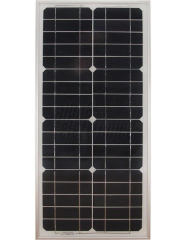 Pannello solare monocristallino 25W 21,6