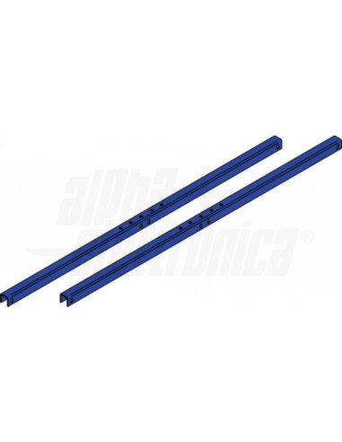 Due profili 1076mm per 2xmm080 e 2xmm095