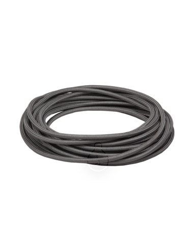 Cavo elettrico in tessuto tondo 3x0,75 grigio...