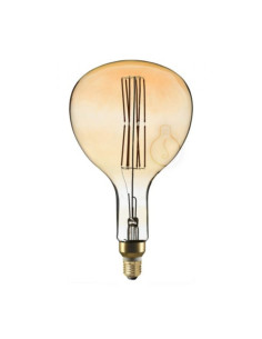 Lampad LED pera xxl ambra E27 4W dimm