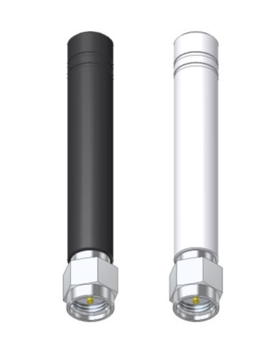 Antenna GSM bianca SMA-M nichelato...