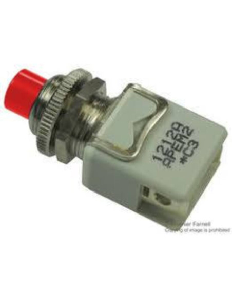 Pulsante rosso normalmente aperto