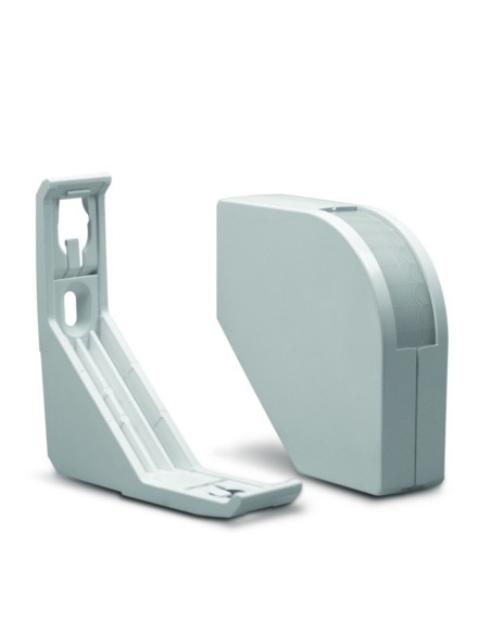 Rivelatore tenda doppio fascio antimask portata 8m 90° senza fili bianco