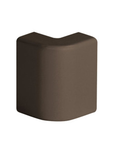 Angolo esterno per minicanalina 22x10 marrone Bocchiotti