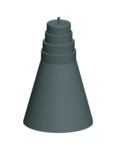 Cappuccio gomma in lega polimerica