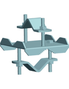 Supporto gigante a croce