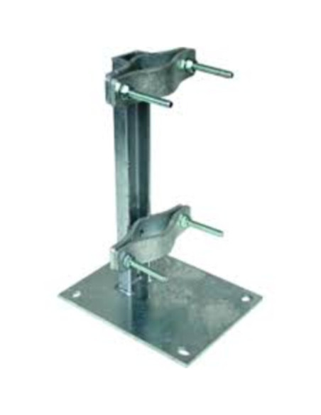 Piastra per posa terra pali d42-90 zf