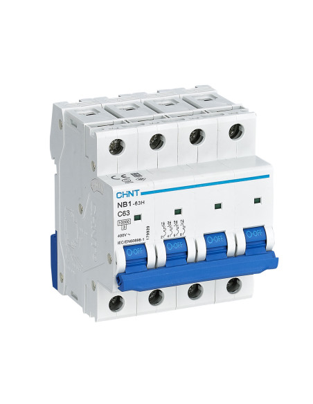 Interruttore MT 10kA 4p 63A Curva D